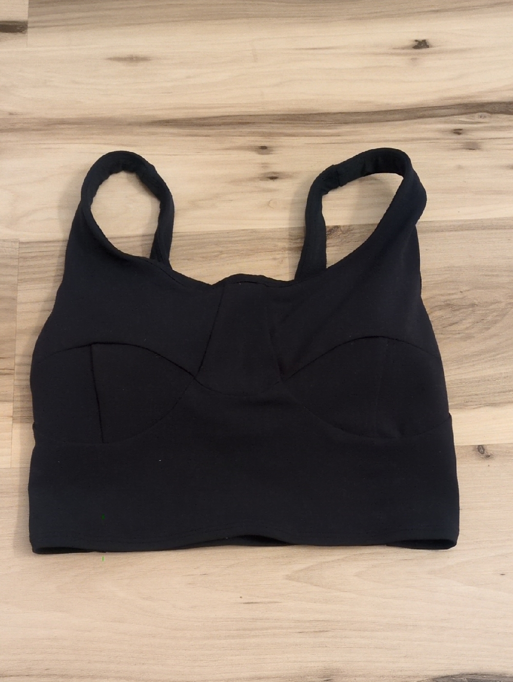 NWT Lululemon Nulu Front-Darting Yoga Bra Black Size 2